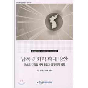 남북 친화력 확대 방안 : 포스트 김정일 체제 전망과 통일 정책 방향