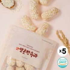 김규흔 한과 달콤한 조청 유과 120g X 5봉지