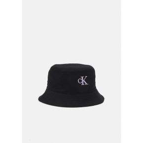 우먼 캘빈 클라인 진 모노그램 버킷햇 벙거지모자 - Hat - black/pastel 라일락 8874480