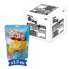 순고칩 70g x 12개 순수 생고구맛탕칩 국내산고구마 98.2%