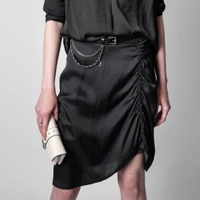 지지 새틴 스커트 SJCP0301F Zadig and Voltaire Jiji Satin Skirt