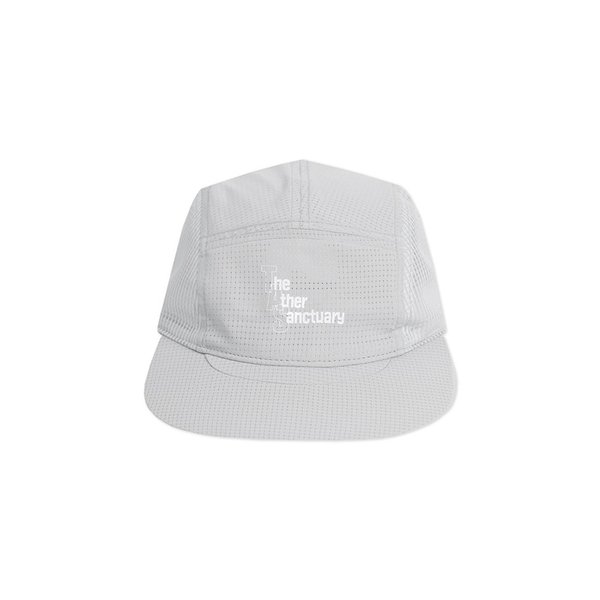 Vantage Mesh Running Cap - Silver