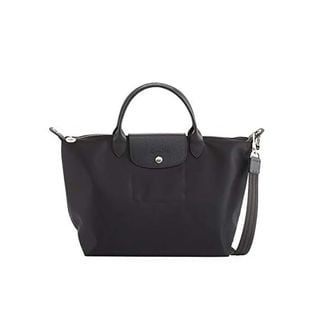  미국 롱샴 토트백 Longchamp Medium Le Pliage Neo 나일론Top Handle Tote Shoulder Bag 블랙 14