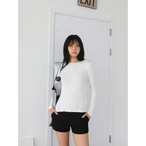 ROUND HEM CROP TANK  TOP_T316TP107