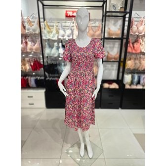 비너스 [시흥점] S 와코루 ) 스모킹 레이온 여성 원피스 [WGN7148-PK]