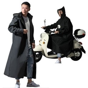 우의 오토바이우비 고급EVA 남여공용 심플비옷XXXL