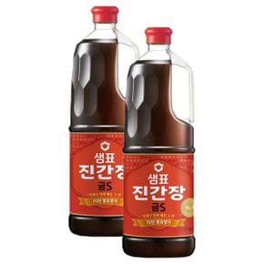 진 양조간장 샘표 금S 국 2개 1.7L