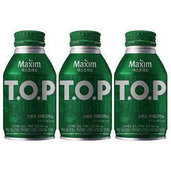  맥심 티오피 스위트 아메리카노 275ml x 6캔 캔커피 커피음료 TOP