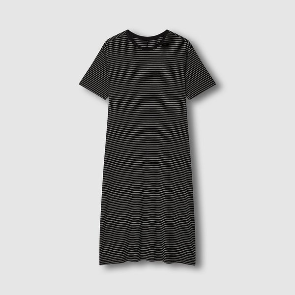 여 레이온 스트레치 반팔 라운지 원피스 J206203071097