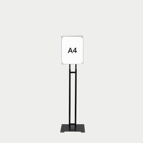 자석식  사인스탠드 A4 2기둥 가로세로겸용 (S51581670)