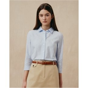[25SS] [LF단독]린넨블루 7부 셔츠 HSSH5BC38B1