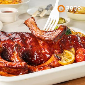 쿠우쿠우 BBQ 스파이시 폭립 바비큐 450g