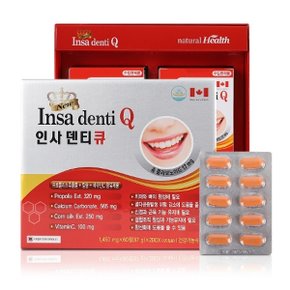 캐나다 직수입 인사 덴티큐 1450mg x 120캡슐