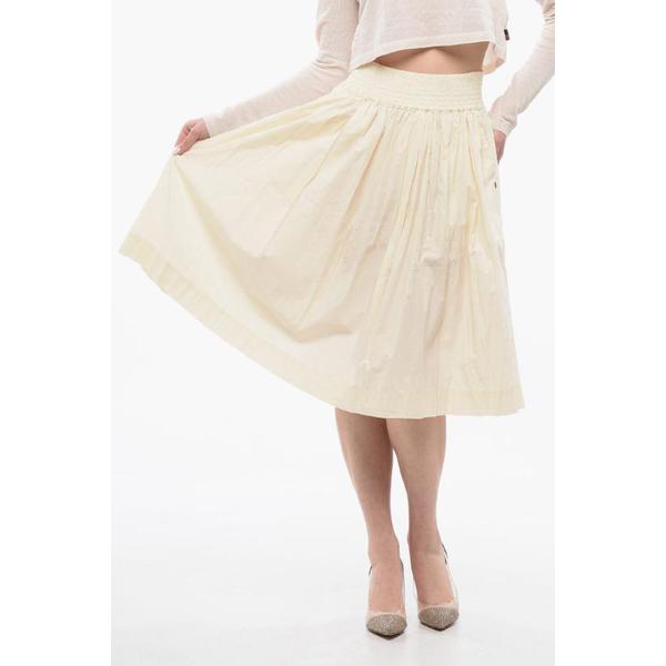 확대된 대표 울리치 롱 스커트 CFWWSK0021FRUT1509 809 Beige