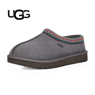 UGG 어그 타스만 다크그레이 여성 털슬리퍼 (5955-DGRY)