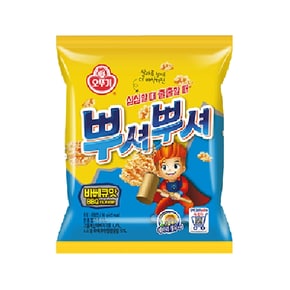 뿌셔뿌셔 바베큐맛 90g x 12개