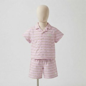 노스페이스 키즈 걸즈 브리즈웨이 세트 PALE PEACH NT7US32T