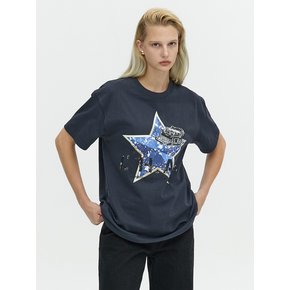 STAR POINT LOGO T-SHIRT_NAVY