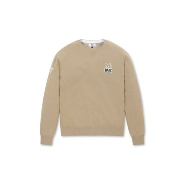 왁 (왁골프)Men Players Edition Crewneck Sweater_WMWAW24702LBR