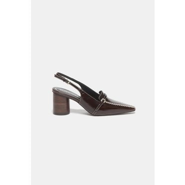 슈콤마보니 Retro sling back shoes(brown) DG2DS25005BRN