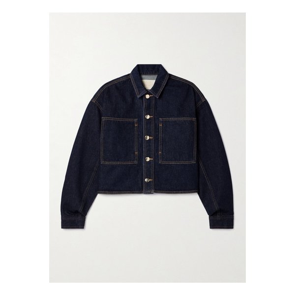 보비 크롭 데님 재킷 다크 인디고 1647597355028599