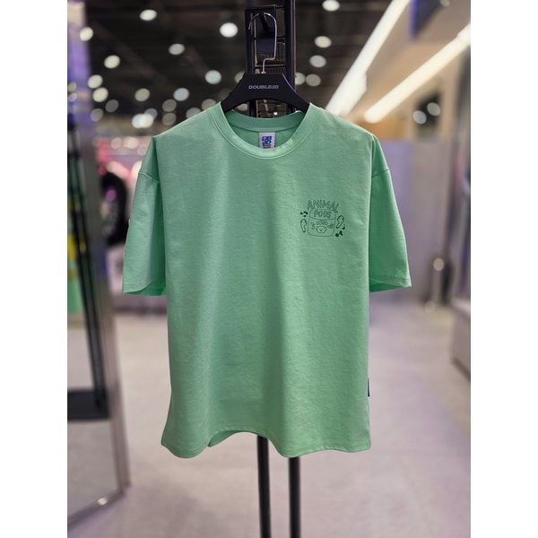 [시흥점] 26 남여공용 애니멀팟 부클 반팔티(민트)/JHZK10304MT