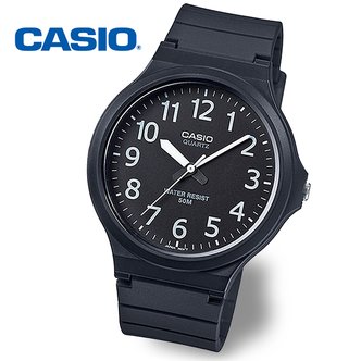 카시오 [정품] CASIO 카시오 학생 남성 저소음 수능시계 MW-240-1B