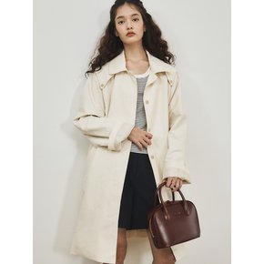 Rain Balmacan Trench Coat Cream