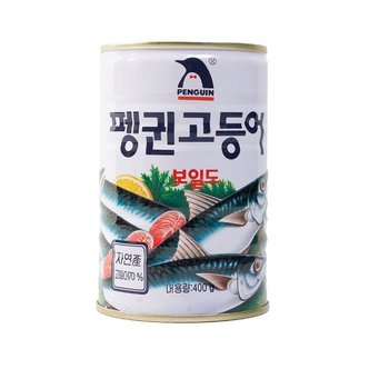  펭귄 고등어 통조림 400g (WB6CBC7)