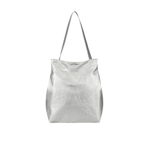 Flow Bucket Shoulder Bag (silver)