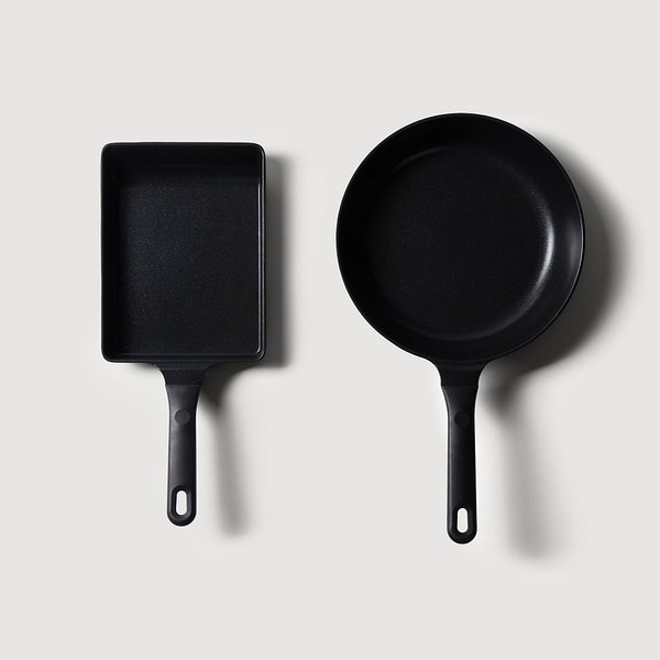 인덕션 겸용 프라이팬 사각팬 세트_26+18cm J71N901053700