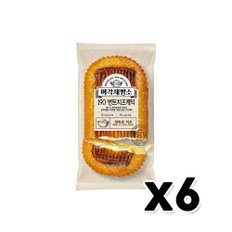 미각제빵소 190번트 치즈케익 베이커리빵 90g x 6개