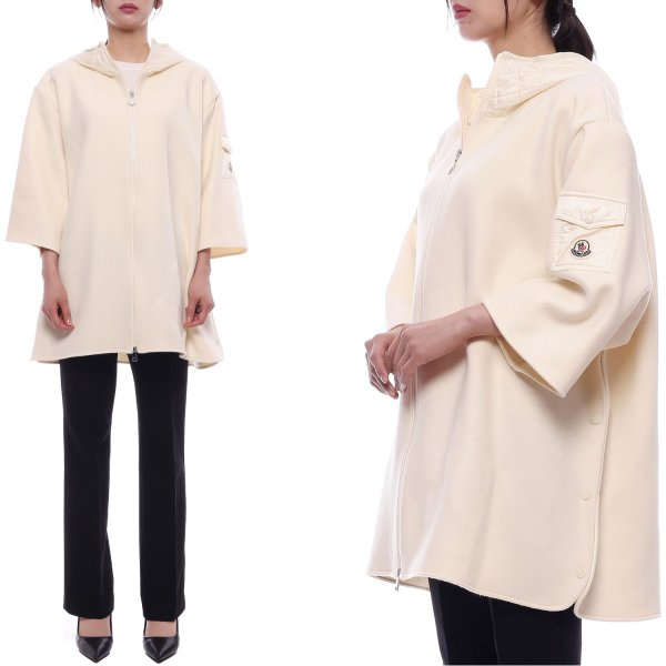 [부산점] 25FW 여성 울 후드 케이프 (3G00002 M7148 P11 25F)