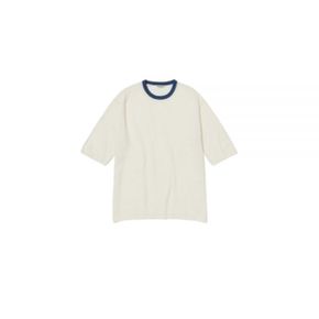 오라리 24 HARD TWIST HIGH GAUGE WOOL SILK KNIT TEE IVORY (A24ST03WS) (하드 트위스