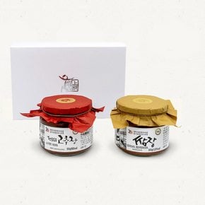 식품명인 권기옥 상촌전통장 죽(竹) 선물세트 (지함+슬리브+쇼핑백)