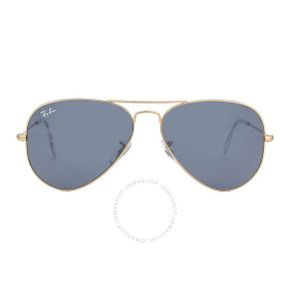 4663061 Ray-Ban Aviator Rose Gold Blue Pilot Uni Sunglasses