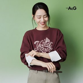 [최초1만원인하]26FW 이중직 아플리케 자수스웻 2종