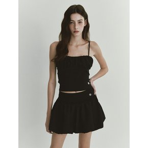 CLOUD BALLOON SKIRT (BLACK)