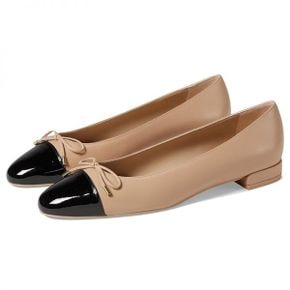 4133819 Stuart Weitzman Sleek Bow Flat