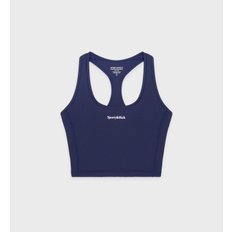 공식온라인 Serif Logo Sports Cropped Tank 여성용탑웨어 SRB4TP011NV