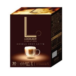 유업 루카스나인 더블샷 라떼 30T(14.9g 30개입)