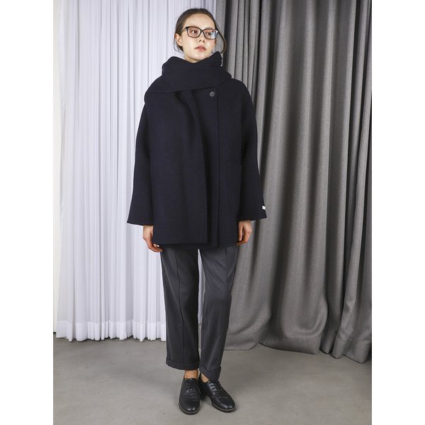 LOFT NAVY HANDMADE COAT