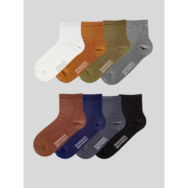 남성 무지 발목 스니커즈 데일리 안톤 삭스 8color