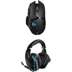 미국 로지텍 무선 헤드셋 Logitech G G935 Over Ear Wireless Headset 블랙 G502 Lightspeed 11