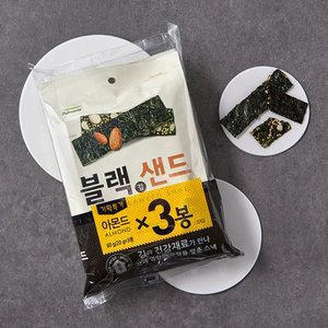 풀무원 블랙 김샌드 아몬드 (20g*3)