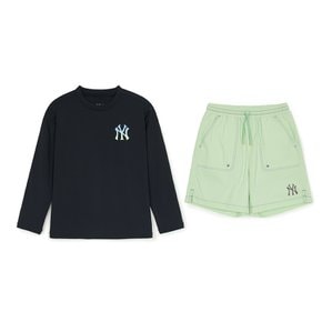 (공식) 25SS 베이직 티셔츠형 래쉬가드 세트 (3color) 7ASWB2253
