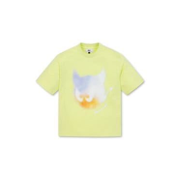 왁 골프 (WWTCM24313YEX)여성 WAACKY Print SS Crewneck Top