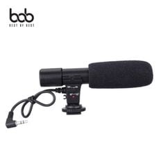 bob 고감도 3.5MM 외장마이크 MIC-01 카메라 고프로