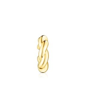 XL Silver Vermeil Twisted Earcuff/귀걸이/211423550