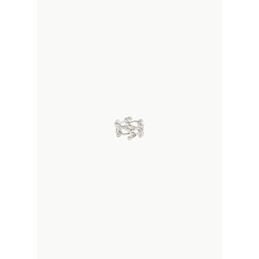 샵아모멘토 반야순다리 25FW Link Ring / Skinny, Silver